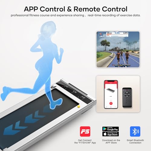 2.25HP Under Desk Treadmill with Remote Control S1080
