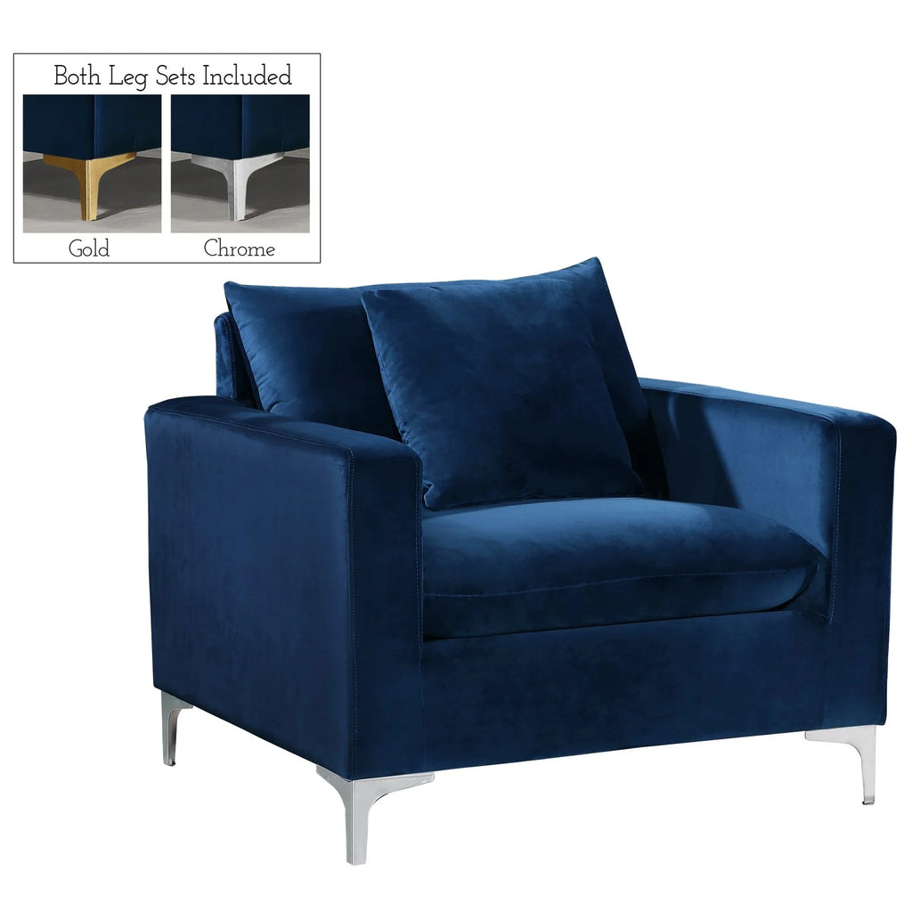 Pink Velvet Accent Chair H497
