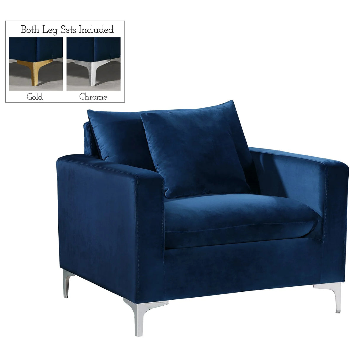 Pink Velvet Accent Chair H497