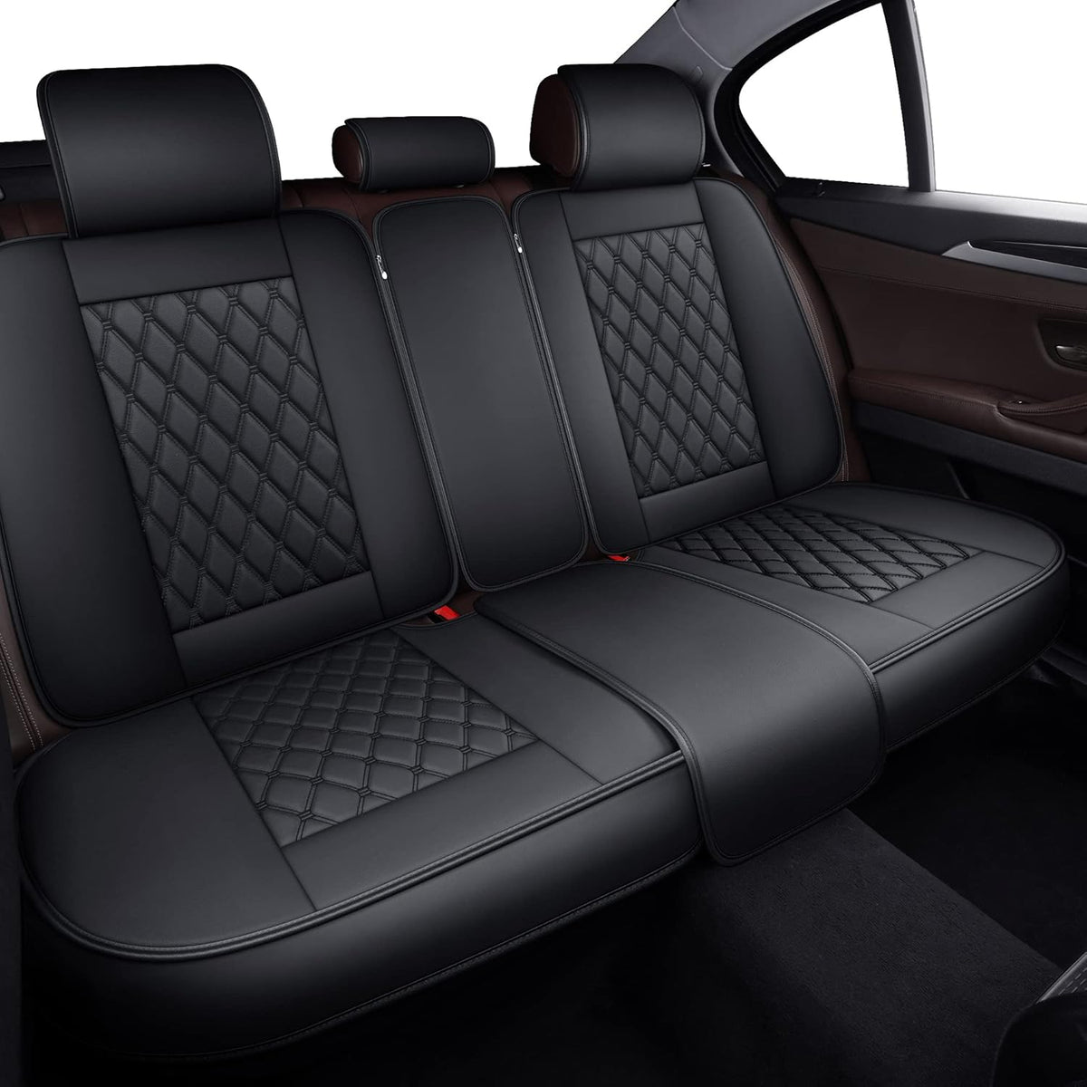 5 Seat Water Proof Faux Leather Car Seat Covers Z902313