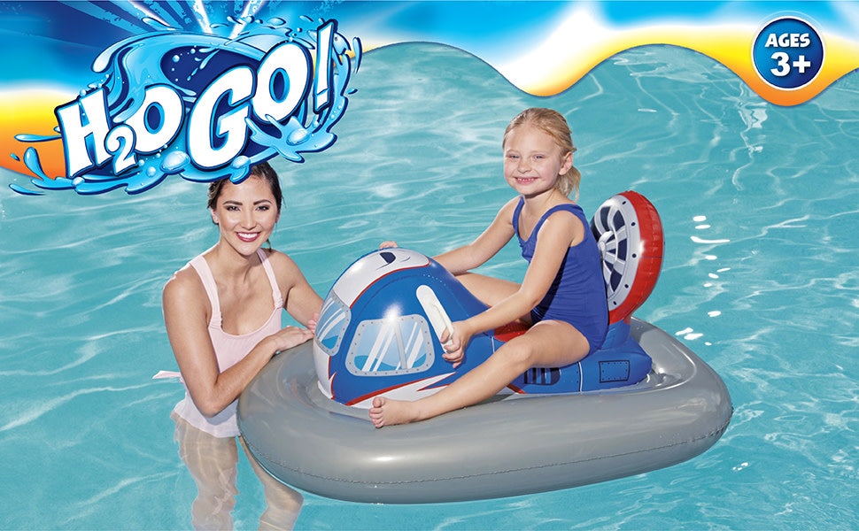 Galactic Hovercraft Ride-On Pool Float M68021