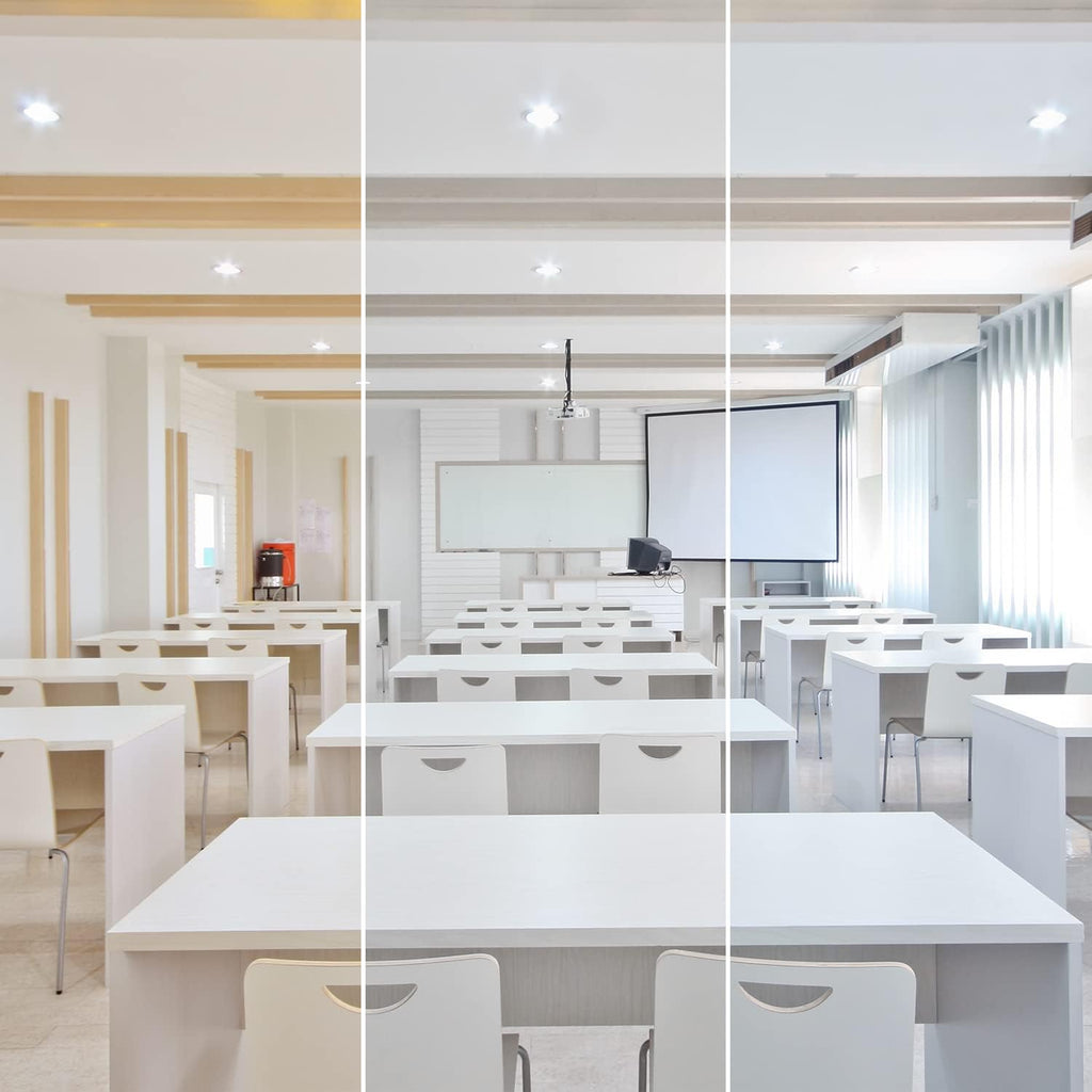 4 Inch LED Recessed Light, 3 Color Selectable 3000K-5000K, 6 Pack K887
