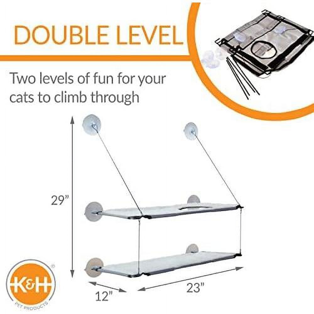 Cat Window Lounger Double E57150