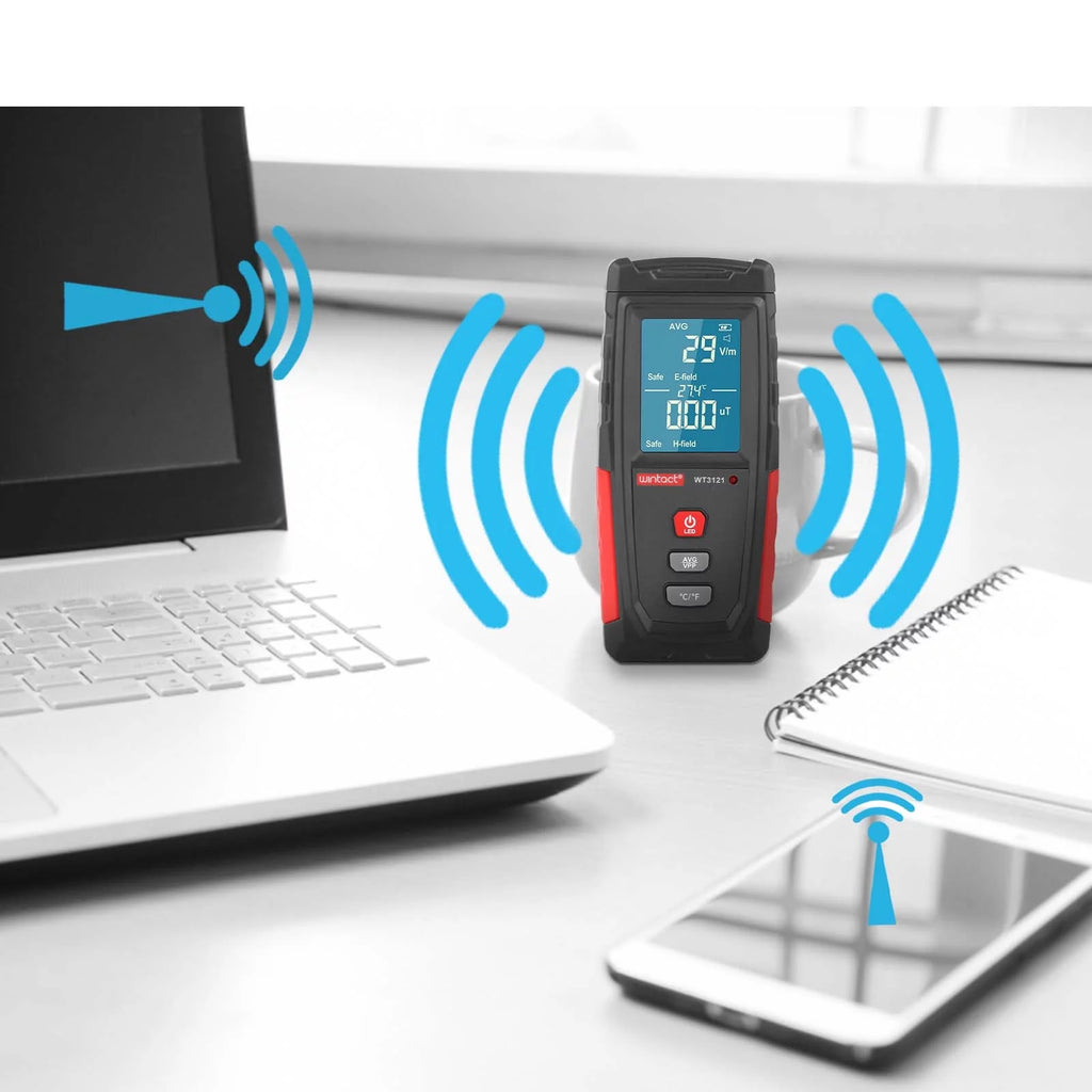 Electromagnetic Field Radiation Detector Handheld Emf Meter R715324