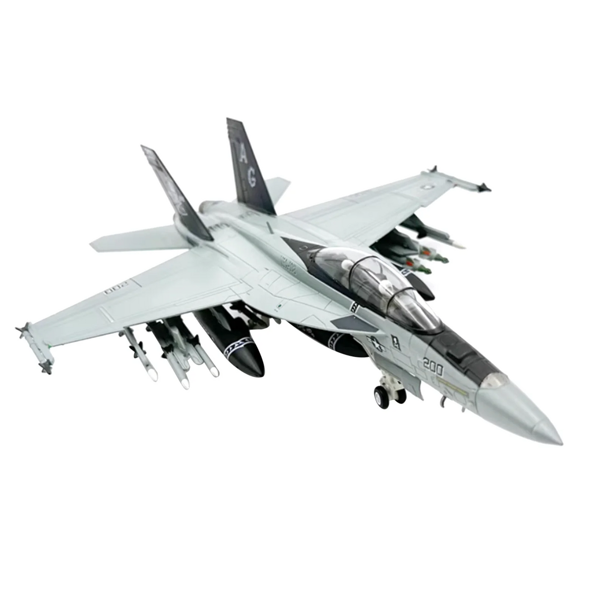1/72 Scale F/A-18F Super Hornet Fighter Model Alloy Construction I359677