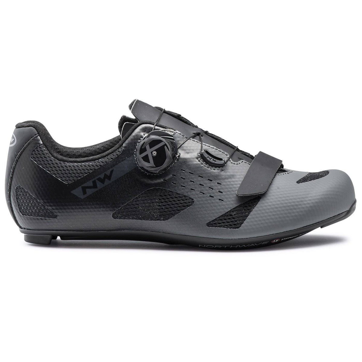 Grey Black Carbon Shoe C7667