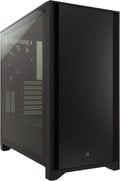 White Tempered Glass Mid-Tower ATX PC Case Q359259