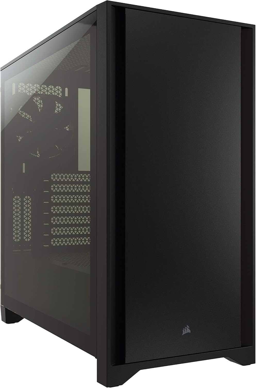 White Tempered Glass Mid-Tower ATX PC Case Q359259