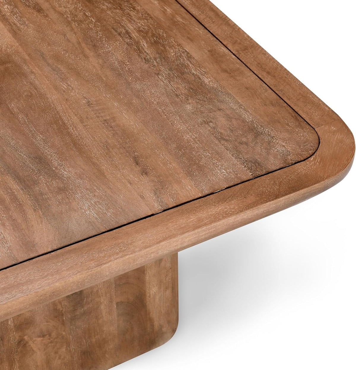 Brown Solid Mango Wood Coffee Table Z42689
