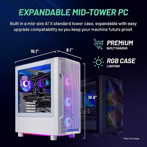 Ryzen 7 7700X RTX 4070 Super 12GB 1TB SSD 32GB DDR5 RAM Gaming PC Desktop L6319