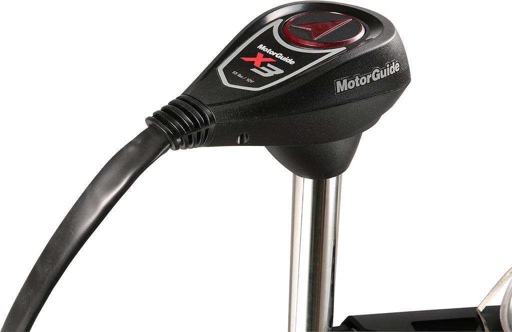 45-Inch Shaft 55-Pound Peak Thrust Cable Steer Foot-Control Trolling Motor I74398
