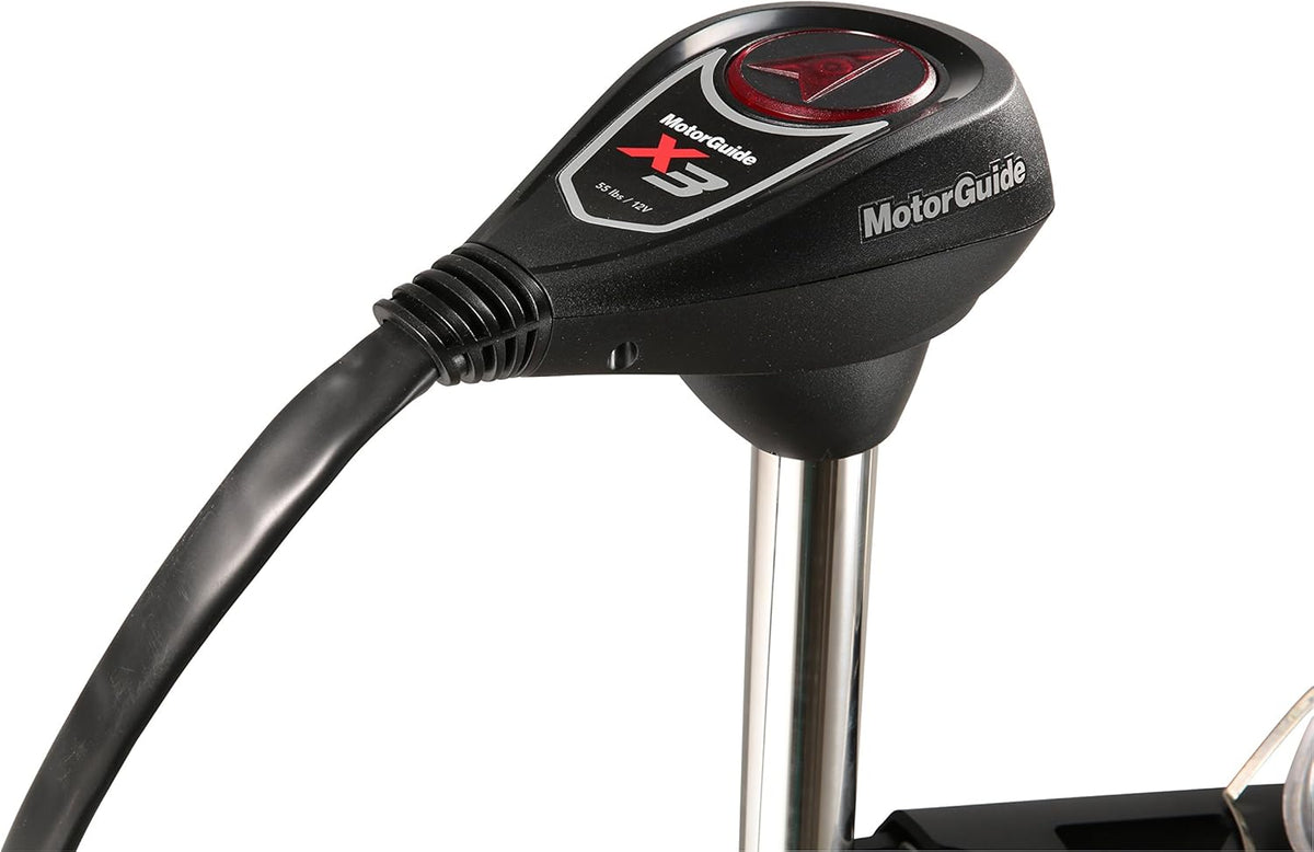 45-Inch Shaft 55-Pound Peak Thrust Cable Steer Foot-Control Trolling Motor I74398