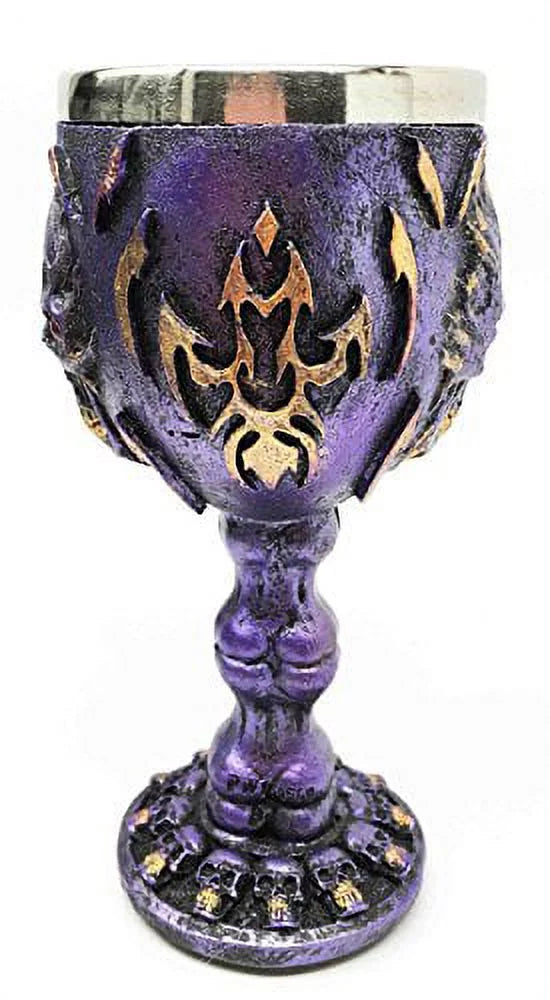 Purple 5oz Wine Goblet Chalice G56943