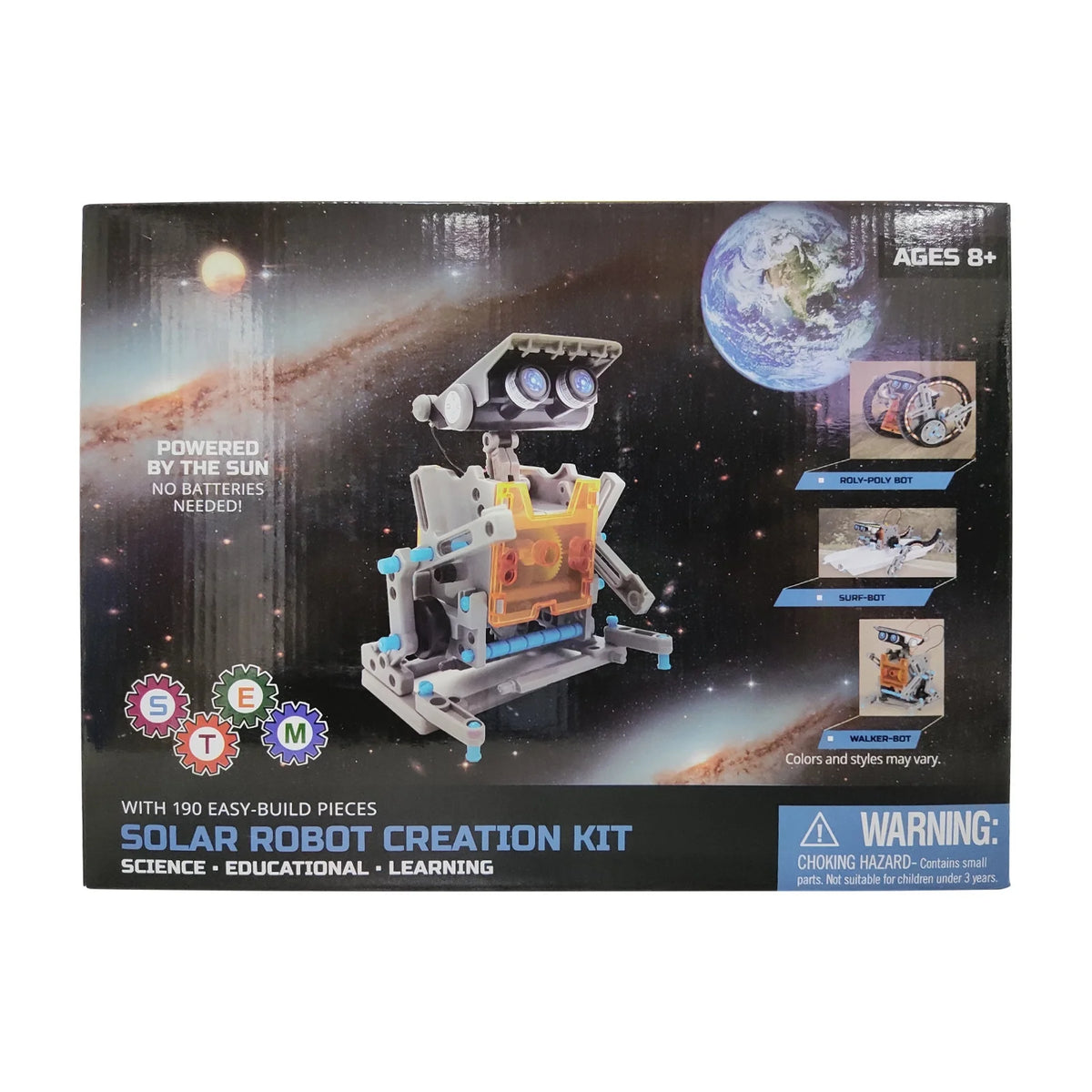 Solar Powered Robot Construction Kit Science Experiments I160