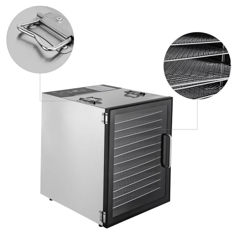 12 Tray Stainless Food Dehydrator N613091
