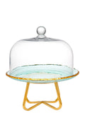 Gold Cake Dome H96635