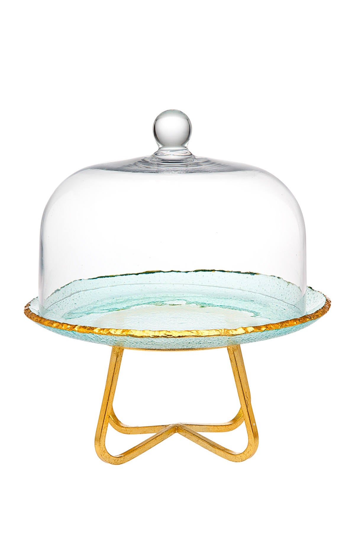 Gold Cake Dome H96635