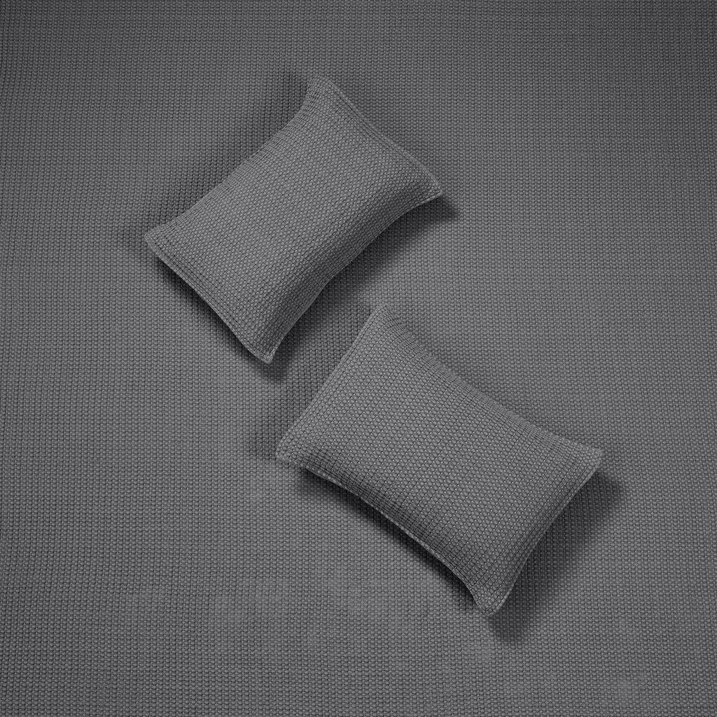 King/Cal King Cotton Waffle Quilt Set G27015