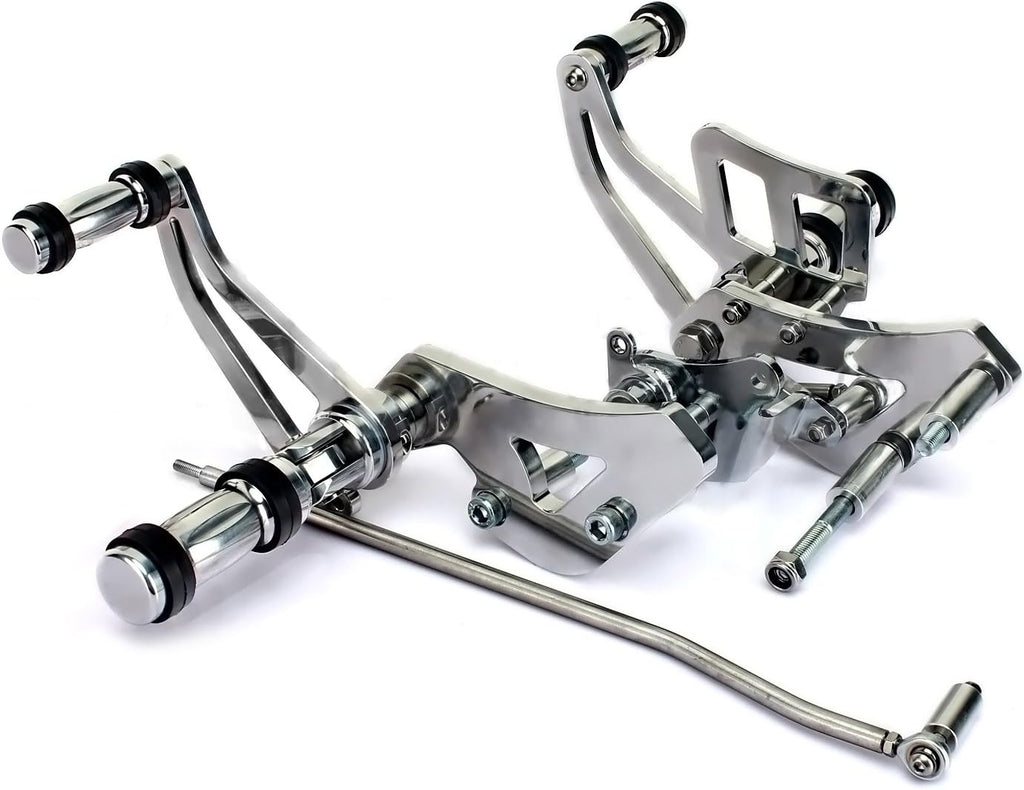 Polished Billet Forward Controls Footpegs U8679