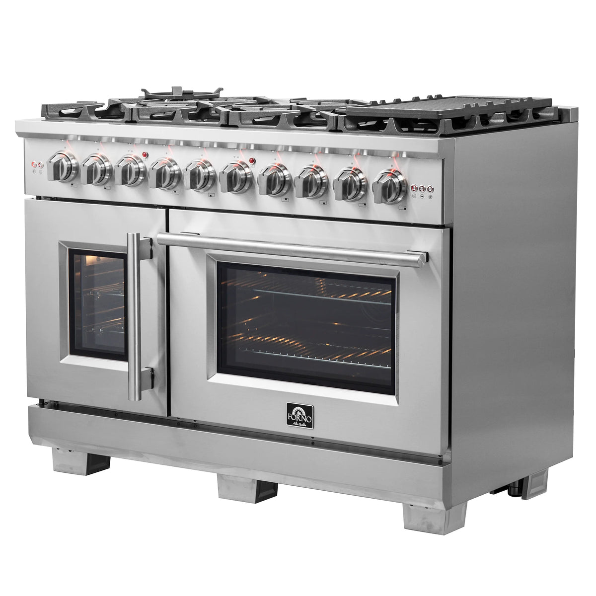 48 Gas Range with 8 Sealed Burners P2386
