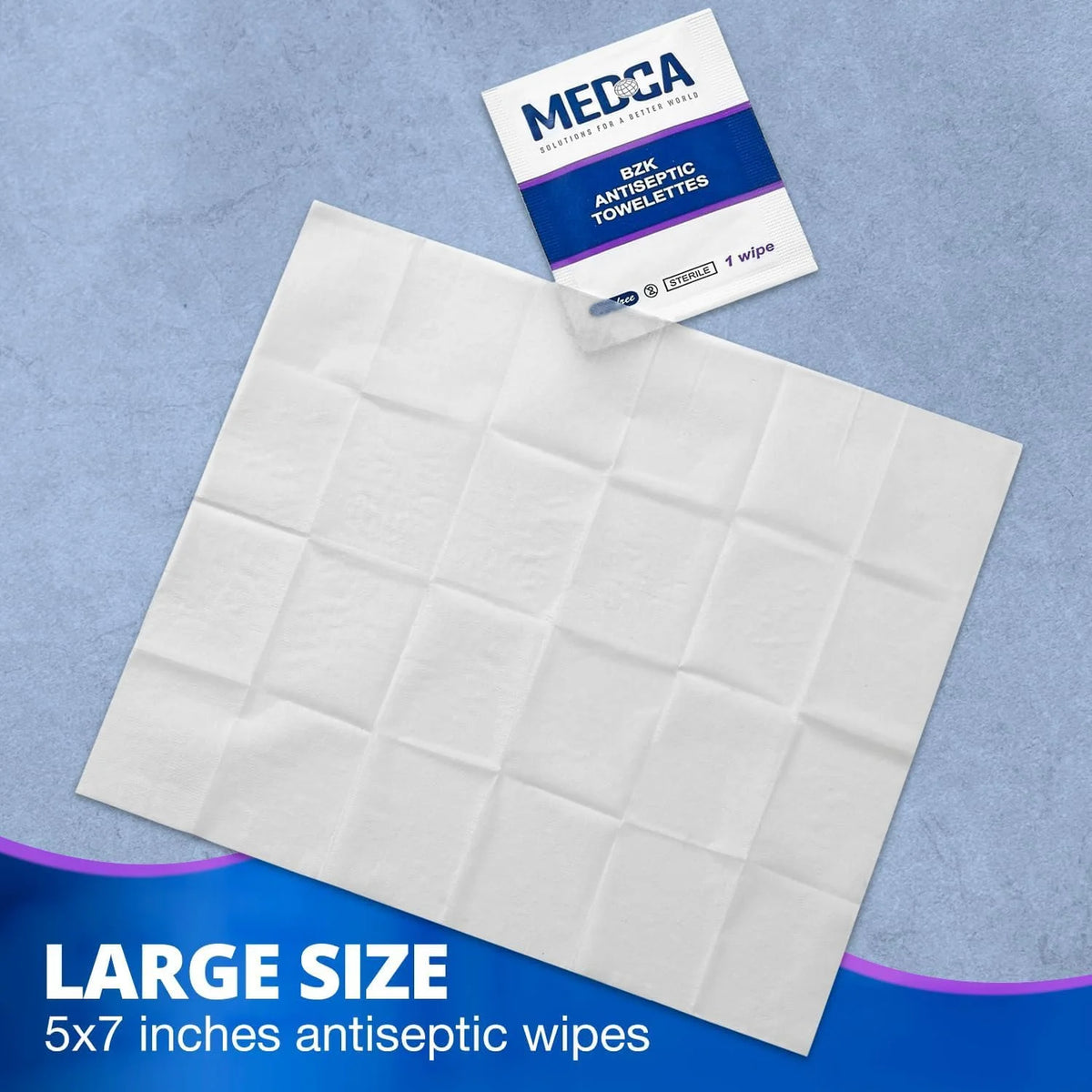 BZK Wipes Pack of 1000 H4182