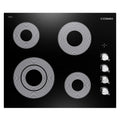 24 Electric Ceramic Glass Cooktop with 4 Elements R2035