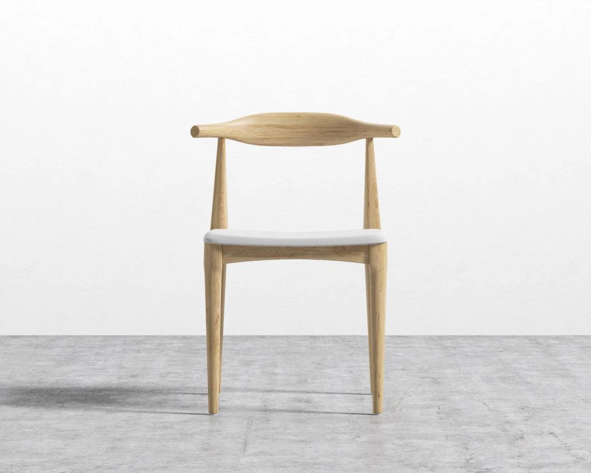 Chartreuse Walnut Stain Elbow Chair F364633