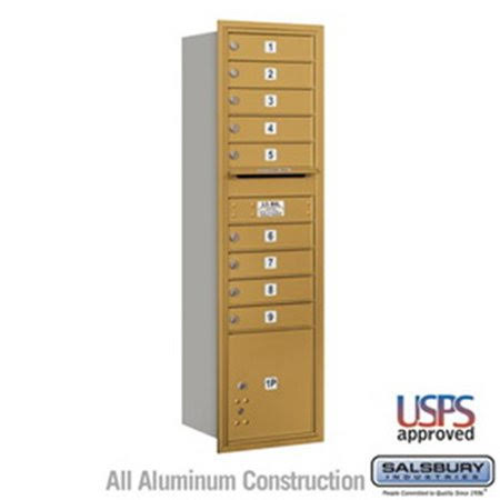 Gold 13 Door Collection Box D412