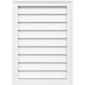 PVC Gable Vent with Brickm B785347