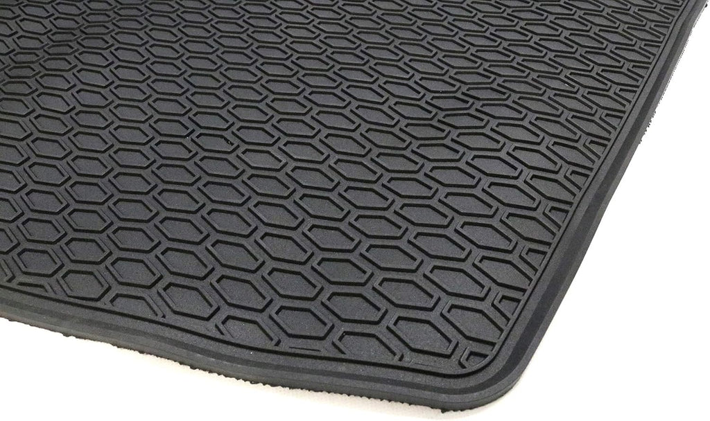 Rubber Trunk Mat Custom Fit Pack of 2 M917