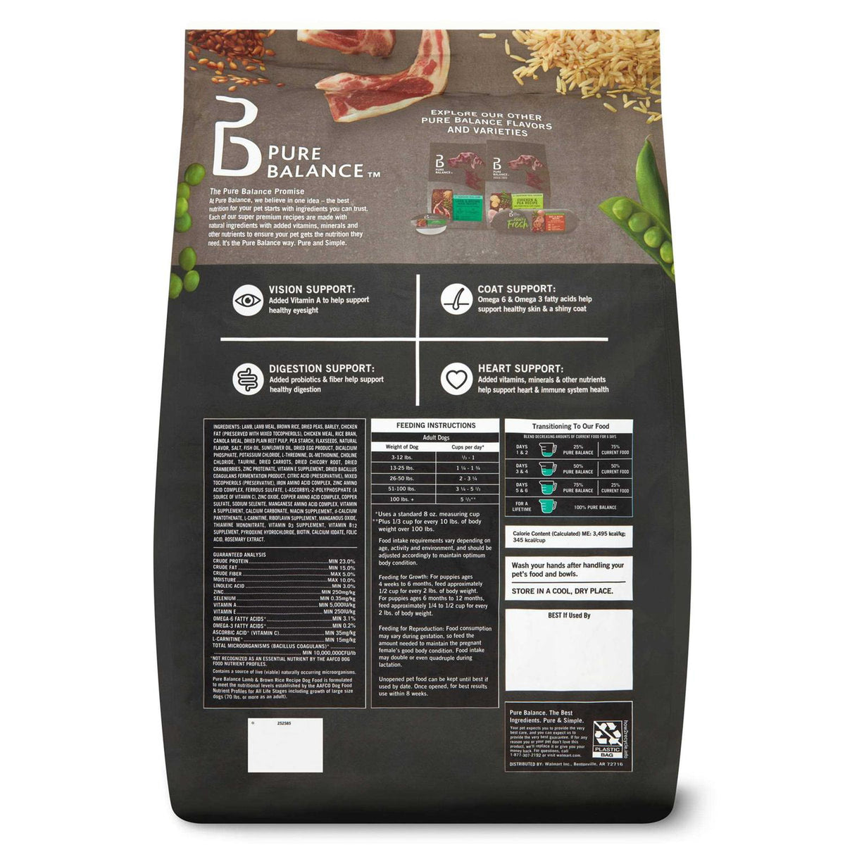 Lamb & Brown Rice Recipe Dry Dog Food Z6460