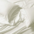 Ivory Cotton Blend 3PC Twin Extra Long XL Bed Sheets Set D364