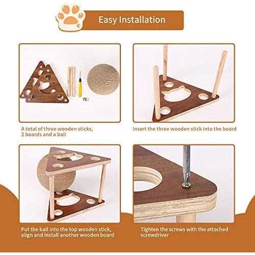 Natural Sisal Cat Scratching Ball Y105411