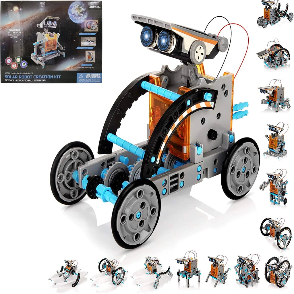Solar Powered Robot Construction Kit Science Experiments I160