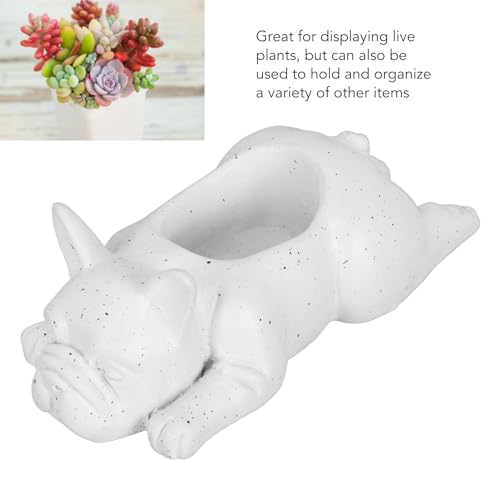 Resin Dog Succulent Planter B9336