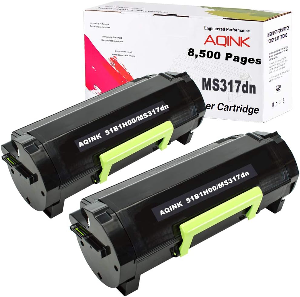Remanufactured Toner Cartridge Replacement 2 Blacks S606