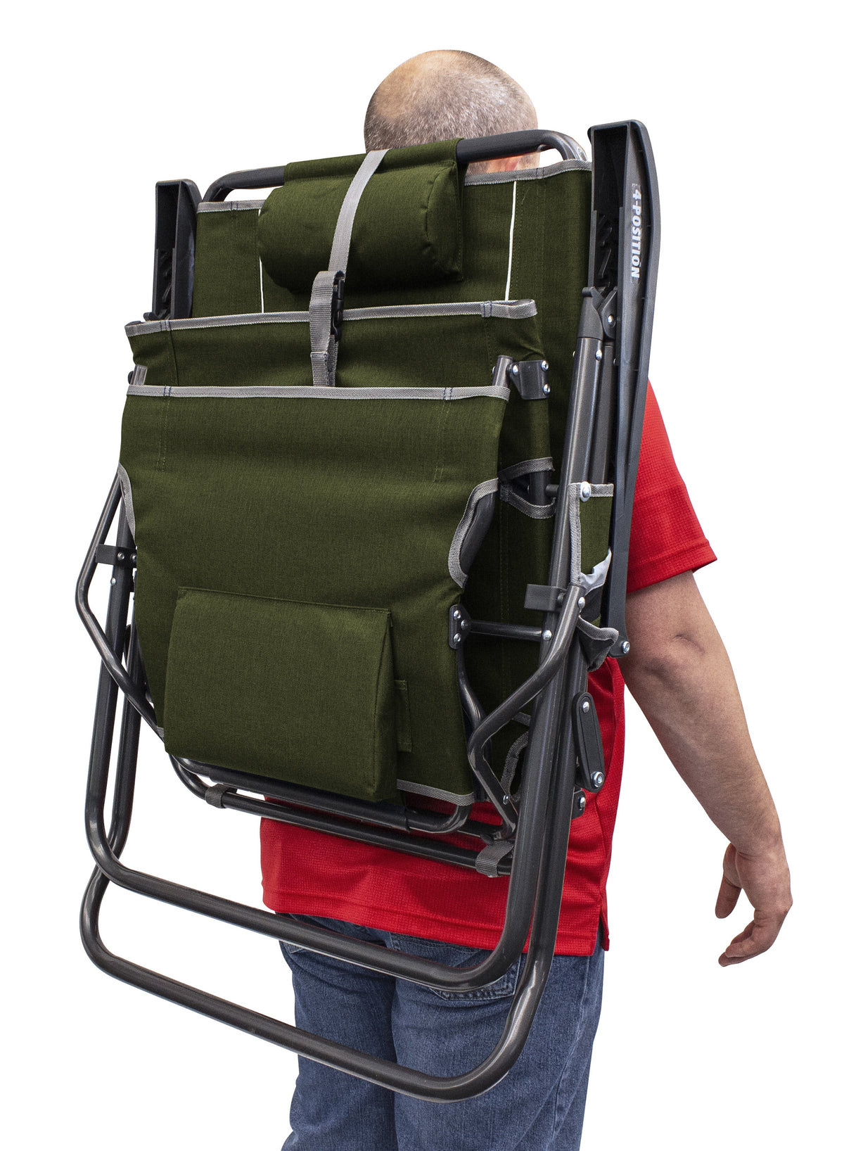 Adjustable Folding Recliner Camping Chair C42179