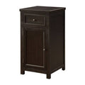 Antique Black Multi-Storage End Table I172537