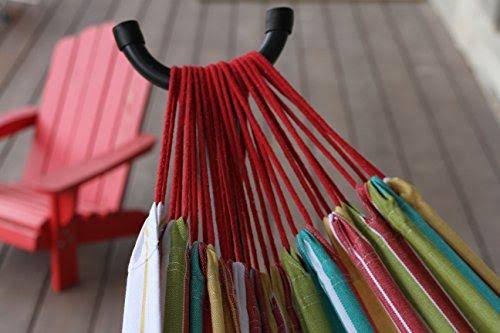 Double Cotton Hammock with Steel Stand F579514