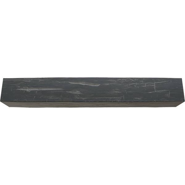Aged Ash Hand Hewn Faux Wood Fireplace Mantel T4950