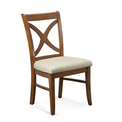 White Textured Performance Cross Back Side Chair X36023
