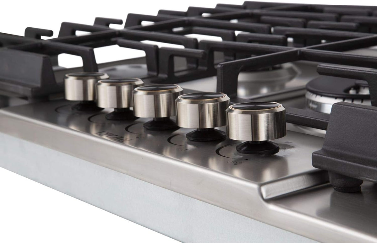 Stainless Steel 5 Burners 36 Inch Gas Range Cooktop O754