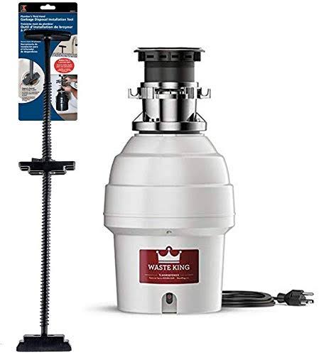 3/4 HP Batch Feed Garbage Disposal with Power Cord K621240