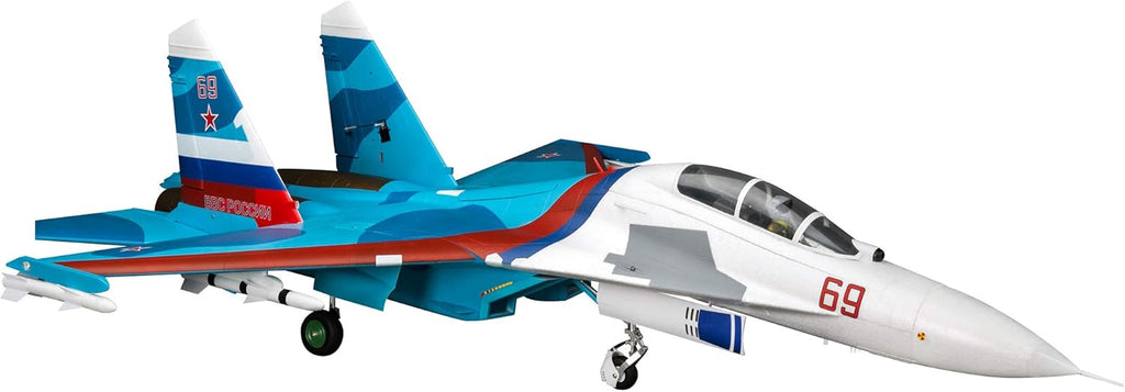 RC Airplane SU-30 Twin 70mm EDF BNF Basic 1100mm X2462