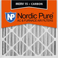 20x20x4 Pleated Air Filters MERV 15 Carbon F686151