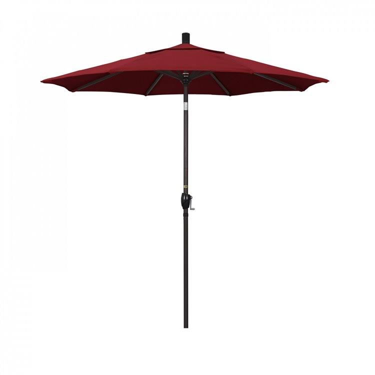 7.5' Patio Umbrella with Bronze Aluminum Pole and Ribs N3206