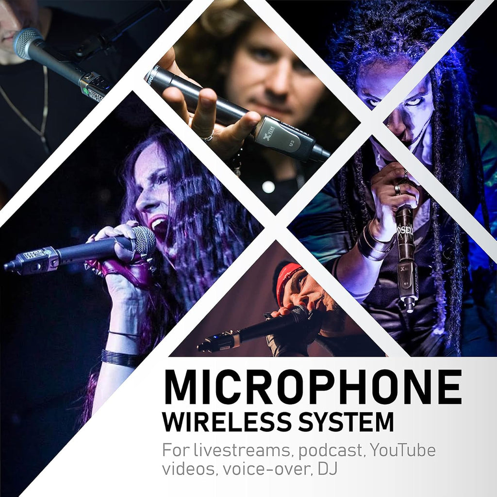 Wireless XLR Microphone System F668