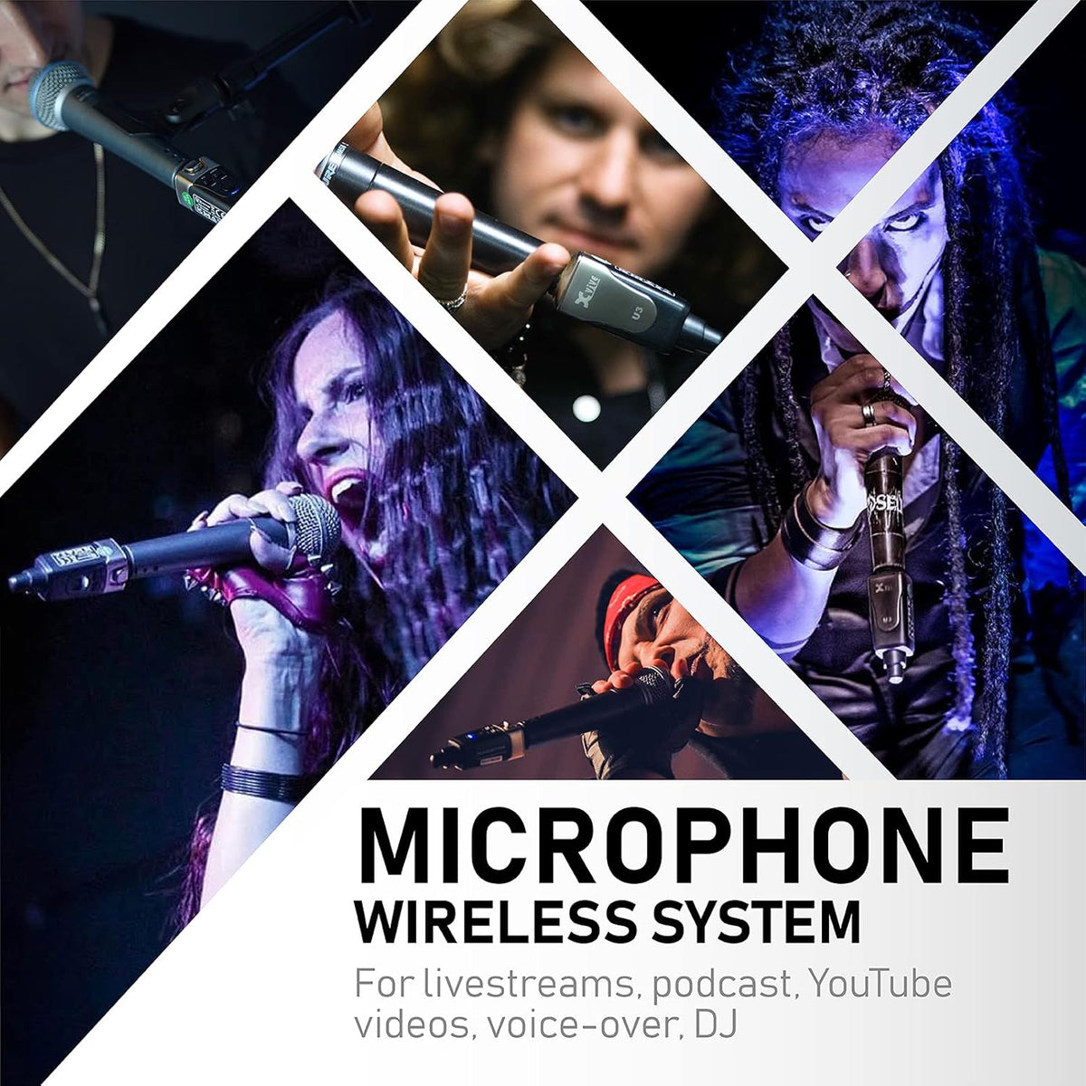 Wireless XLR Microphone System F668