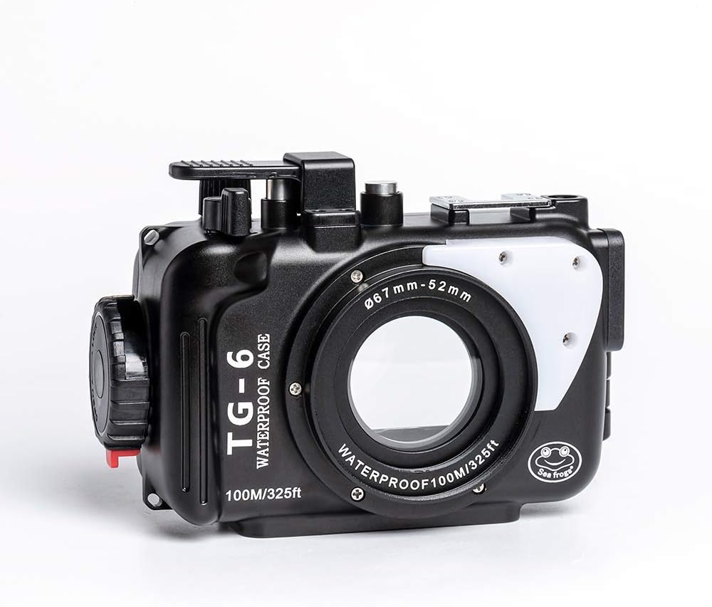Black Aluminum Underwater Housing for Olympus TG-6 W809158