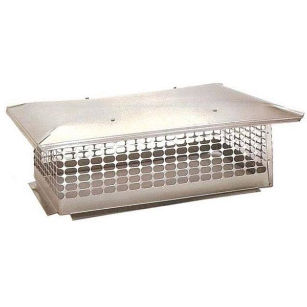 Fixed Stainless Steel Chimney Cap B679504